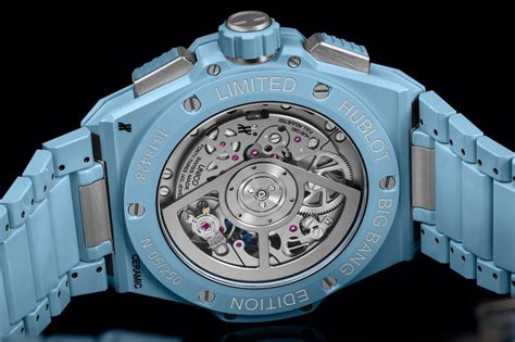 hublot big bang black blue|hublot big bang integrated ceramic.